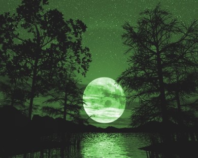 green moon